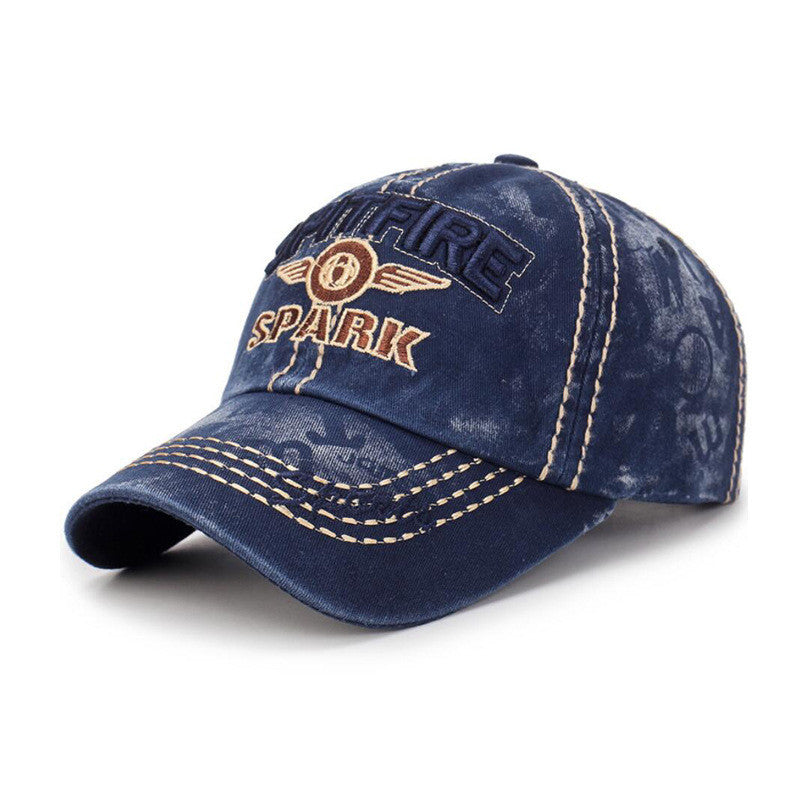 Fashion Washed Denim Baseball Cap Fashion Four Seasons Sunshade