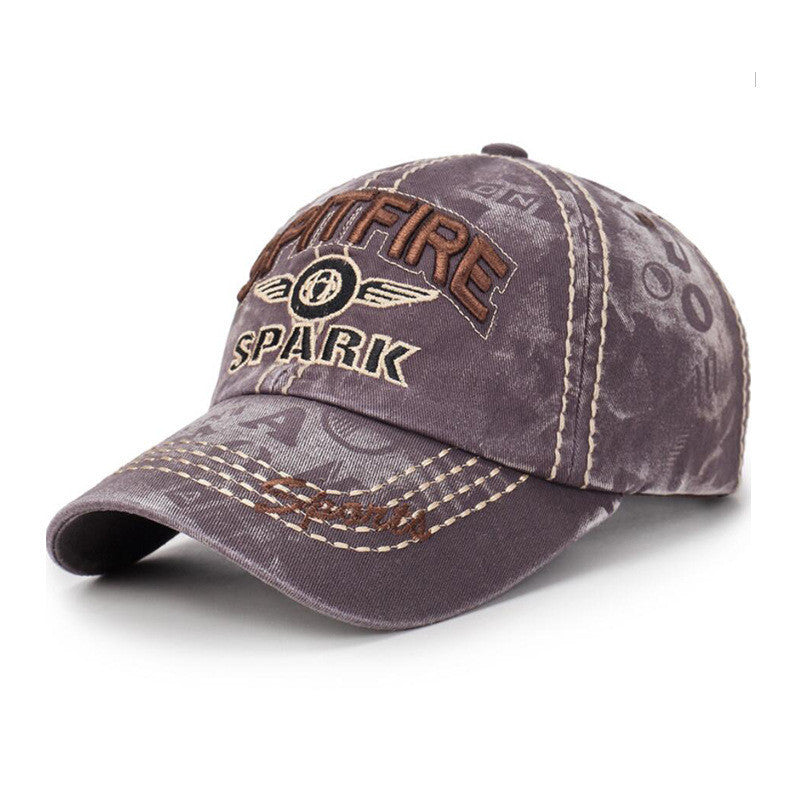 Fashion Washed Denim Baseball Cap Fashion Four Seasons Sunshade