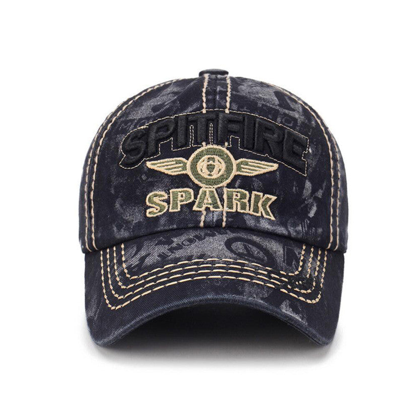 Fashion Washed Denim Baseball Cap Fashion Four Seasons Sunshade