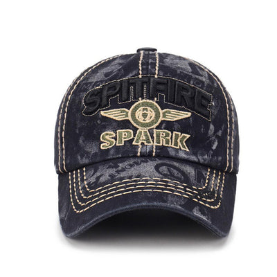 Fashion Washed Denim Baseball Cap Fashion Four Seasons Sunshade