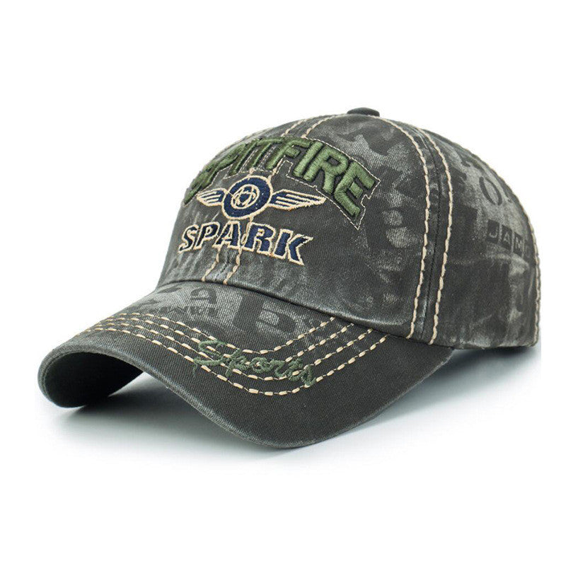 Fashion Washed Denim Baseball Cap Fashion Four Seasons Sunshade