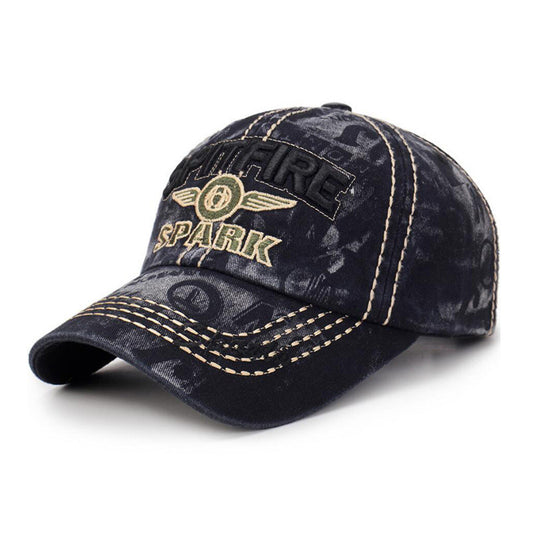 Fashion Washed Denim Baseball Cap Fashion Four Seasons Sunshade