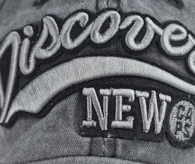 New Large Letter Stereo Embroidered Baseball Hat